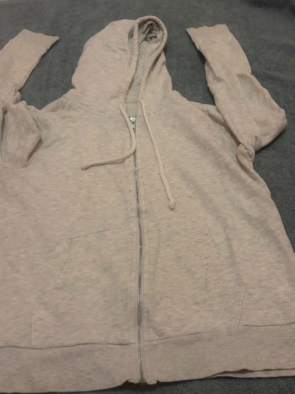 light gray jacket